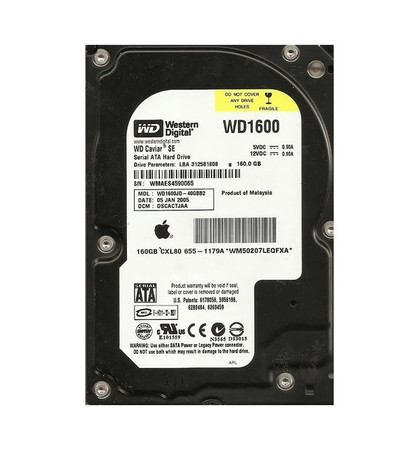 WD1600JD-40GBB2 - Western Digital 160GB 7200RPM SATA 3.5-Inch HDD