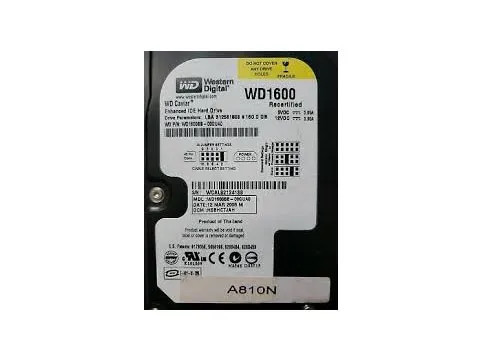 WD1600BB-00GUA0 - Western Digital 160GB 7200RPM EIDE 3.5" HDD