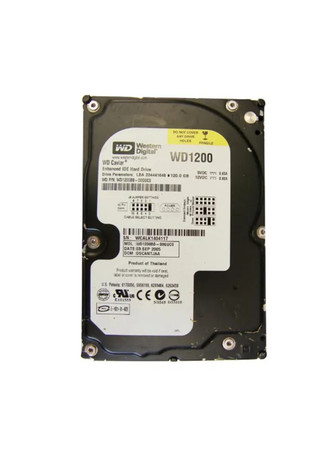 WD1200BB-00GUC0 - Western Digital 120GB 7200RPM EIDE 2MB 3.5" HDD