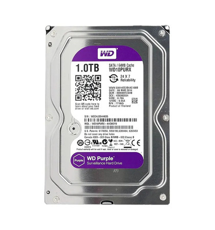 WD10PURX-64D85Y0 - Western Digital 1TB 7200RPM SATA 6Gb/s 3.5" Surveillance HDD