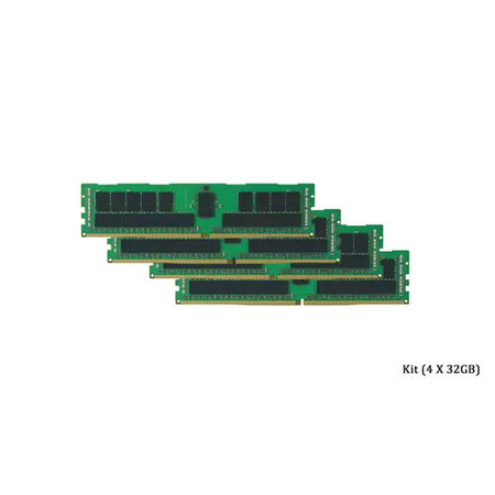 370-ADXS - Dell 128GB Kit 4x32GB DDR4-2666MHz ECC RDIMM