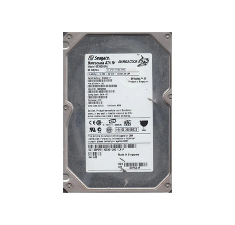 9T6006-132 - Seagate 80GB 7200RPM IDE ATA/100 2MB 3.5" HDD