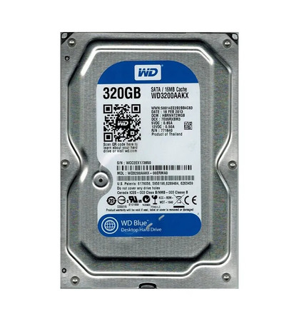 WD3200AAKX-00ERMA0 - Western Digital 320GB 7200RPM SATA 3.5-Inch HDD