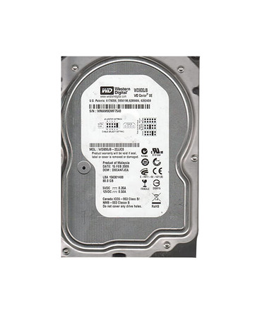 WD800JB-22JJC0 - Western Digital 80GB 7200RPM EIDE 8MB 3.5" HDD