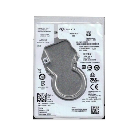 1RK172-030 - Seagate 1TB 5400RPM SATA 6Gb/s 128MB 2.5" HDD