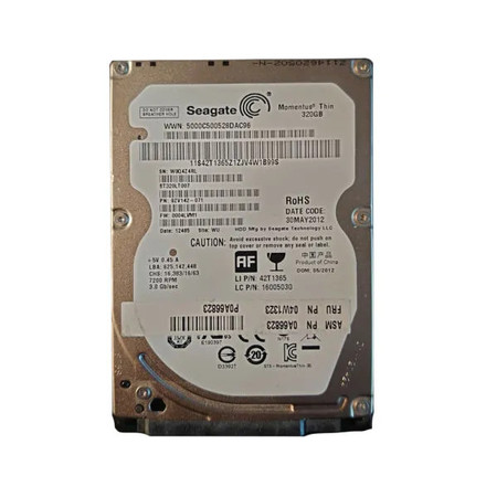 04W1323 - Lenovo 320GB 7200RPM SATA 2.5" HDD