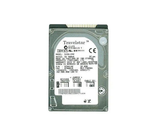 07N4386 - IBM 30GB 4200RPM 2.5" IDE 2MB HDD