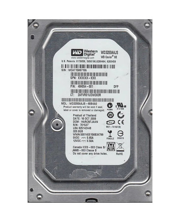 WD3200AAJS-60B4A0 - Western Digital 320GB 7200RPM SATA 3Gb/s 3.5" HDD