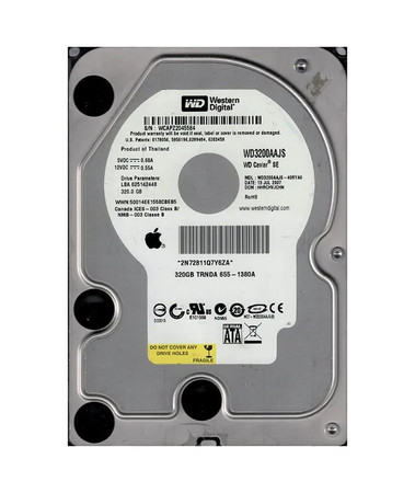 WD3200AAJS-40RYA0 - Western Digital 320GB 7200RPM SATA 3.5-Inch HDD