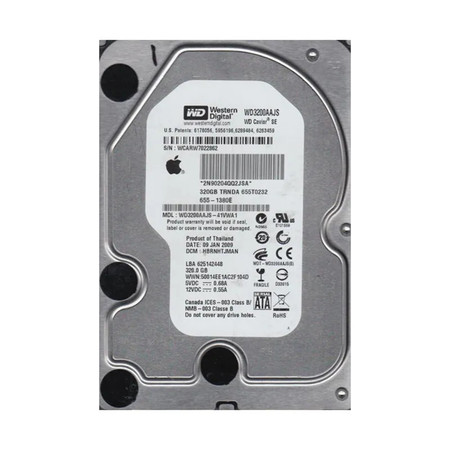 WD3200AAJS-41VWA1 - Western Digital 320GB 7200RPM SATA 3.5-Inch HDD