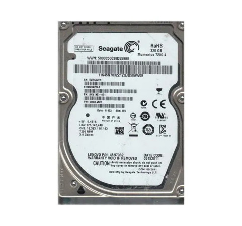 9HV14E-071 - Seagate 320GB 7200RPM SATA 3Gb/s 2.5" HDD