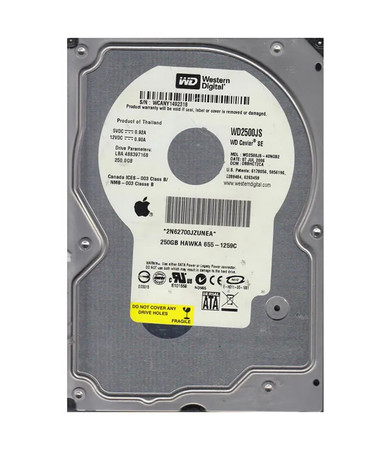 WD2500JS-40NGB2 - Western Digital 250GB 7200RPM SATA 3.5-Inch HDD