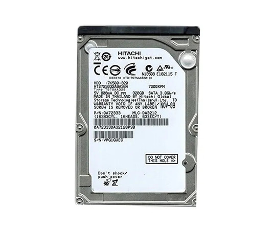 0A72333 - Hitachi 320GB SATA 7200RPM 2.5" 16MB HDD