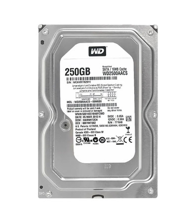 WD2500AACS - Western Digital 250GB SATA 7200RPM 16MB 3.5" HDD
