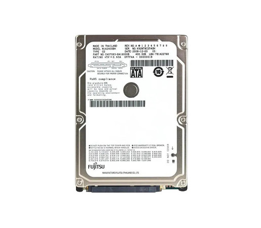 CA07083-B41800UB - Fujitsu 400GB 5400RPM SATA 8MB 2.5" HDD