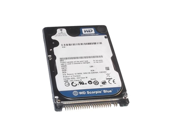 WD800BEVE-11UYT0 - Western Digital 80GB 5400RPM EIDE 8MB 2.5" HDD