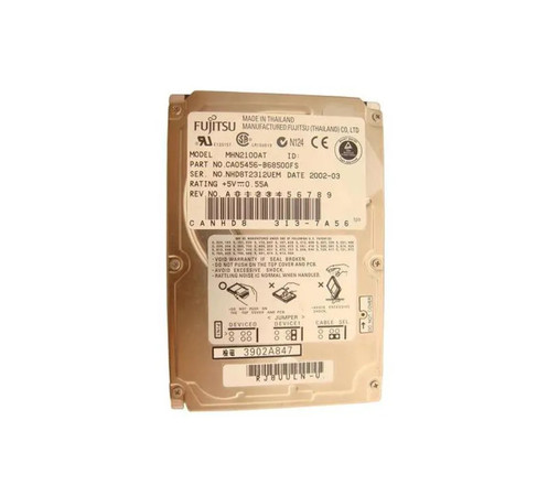 CA05456-B68500FS - Fujitsu 10GB 4200RPM 2.5" IDE 2MB HDD