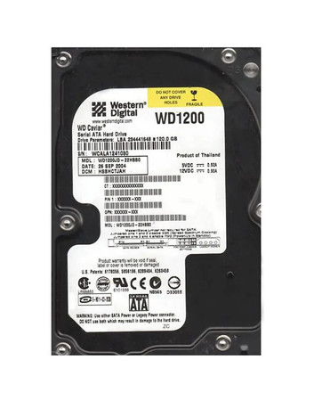 WD1200JD-22HBB0 - Western Digital 120GB 7200RPM SATA 8MB 3.5" HDD