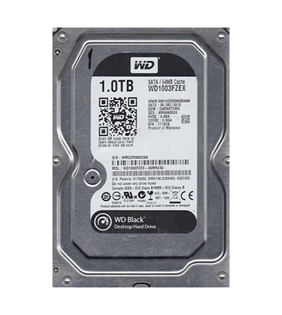 WD1003FZEX-00MK2A0 - Western Digital 1TB 7200RPM SATA 6Gb/s 64MB 3.5" HDD