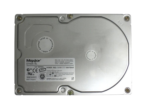 VQ40A492-01-N - Maxtor 40GB 7200RPM IDE ATA-133 2MB 3.5" HDD