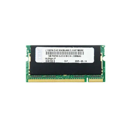 38L4900 - IBM 1GB DDR-333MHz PC2700 200-Pin SODIMM Memory