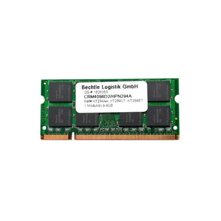 KT294ET - HP 4GB DDR2-800MHz PC2-6400 200-Pin SoDimm Memory