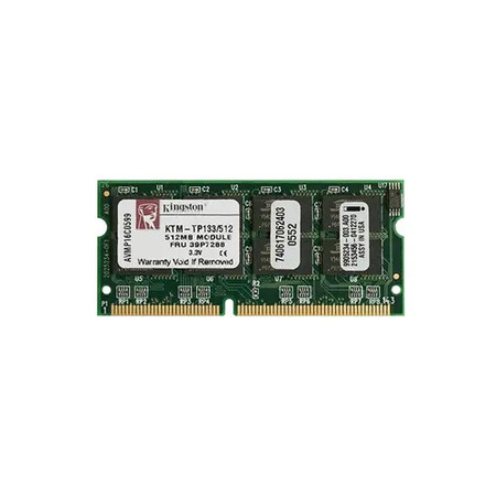 KTM-TP133/512-G - Kingston Technology 512MB PC133 CL3 144-Pin SoDIMM Memory