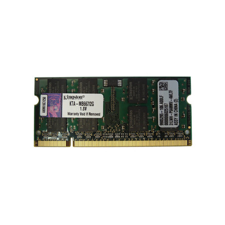 KTA-MB667/2G - Kingston 2GB DDR2-667MHz PC2-5300 200-Pin SoDIMM Memory