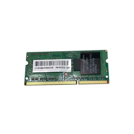 687515-663 - HP 4GB DDR3-1600MHz PC3-12800 SoDIMM Memory