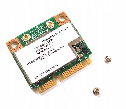 04W3764 - IBM Wi-Fi Bluetooth 4.0 Half Mini PCIe Card