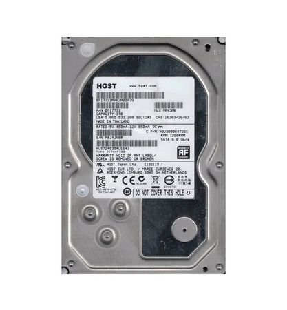 HUS724030ALE641 - HGST 3TB 7200RPM SATA 6Gb/s 3.5" HDD