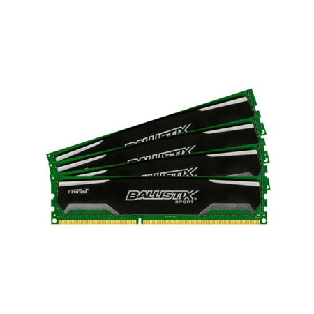 BLS4KIT8G3D1609DS1S00 - Crucial 32GB Kit 4x8GB DDR3-1600 CL11 240-Pin Memory