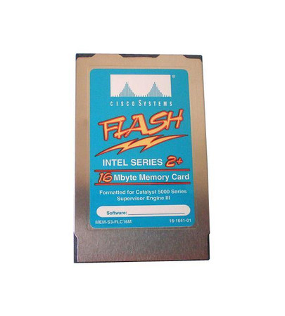 MEM-ASP-FLC16M-APP - Cisco 16MB PCMCIA Flash Memory Card