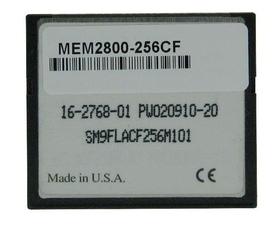 MEM2800-256CF - Cisco 256MB Compact Flash Memory Module