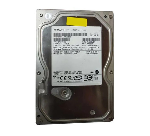0A37585 - Hitachi 160GB 7200RPM SATA 3Gb/s 3.5" HDD