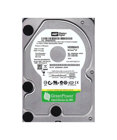 WD5000AAVS-00ZTB0 - Western Digital 500GB SATA 7200RPM 3.5" 8MB HDD