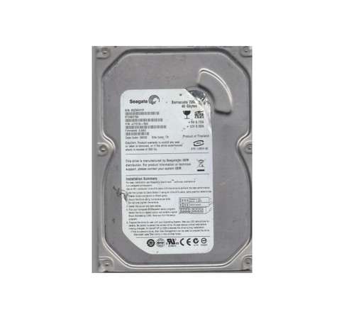 9CY01A-504 - Seagate 40GB 7200RPM IDE 2MB 3.5" HDD
