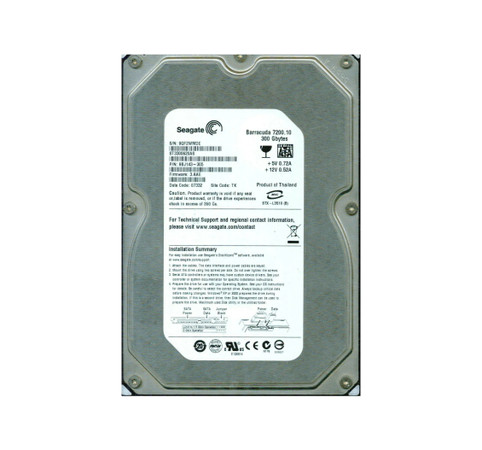 9BJ143-305 - Seagate 300GB 7200RPM SATA 3Gb/s 16MB 3.5" HDD