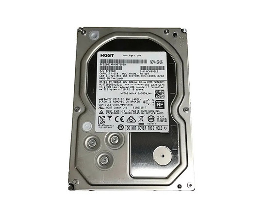 HUS726060AL5211 - HGST 6TB 7200RPM SAS 12Gb/s 128MB 3.5" HDD