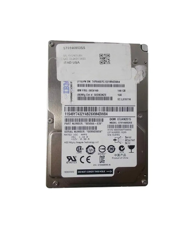 00E6169 - IBM 146GB 15000RPM SAS 6Gb/s 2.5" HDD