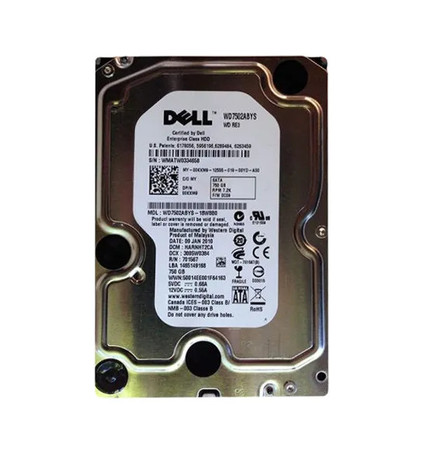 00KXM9 - Dell 750GB 7200RPM SATA 3Gbps 3.5" HDD
