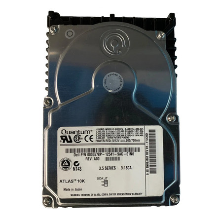 05578P - Dell 9GB 10000RPM Ultra160 SCSI 80-Pin 3.5" HDD