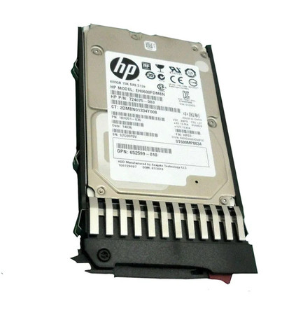 724075-003 - HP 600GB 15000RPM SAS 12Gb/s 2.5" HDD