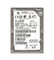 0A73303 - Hitachi 320GB 7200RPM SATA 3Gb/s 2.5" HDD
