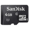 SDSDQAB-004G - SanDisk 4GB Class 4 microSDHC Memory Card