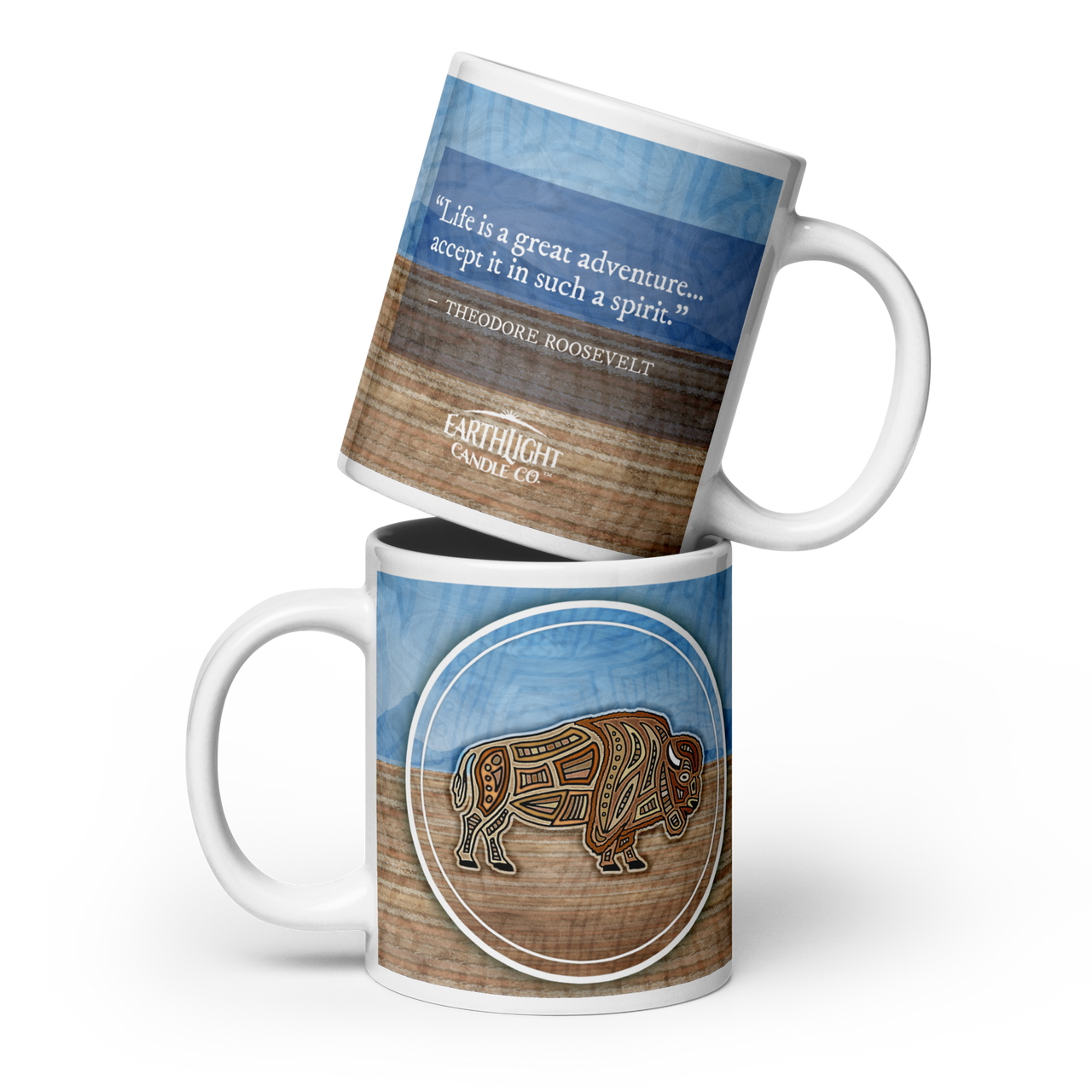 American Bison Mug - Earthlight Candle Co.