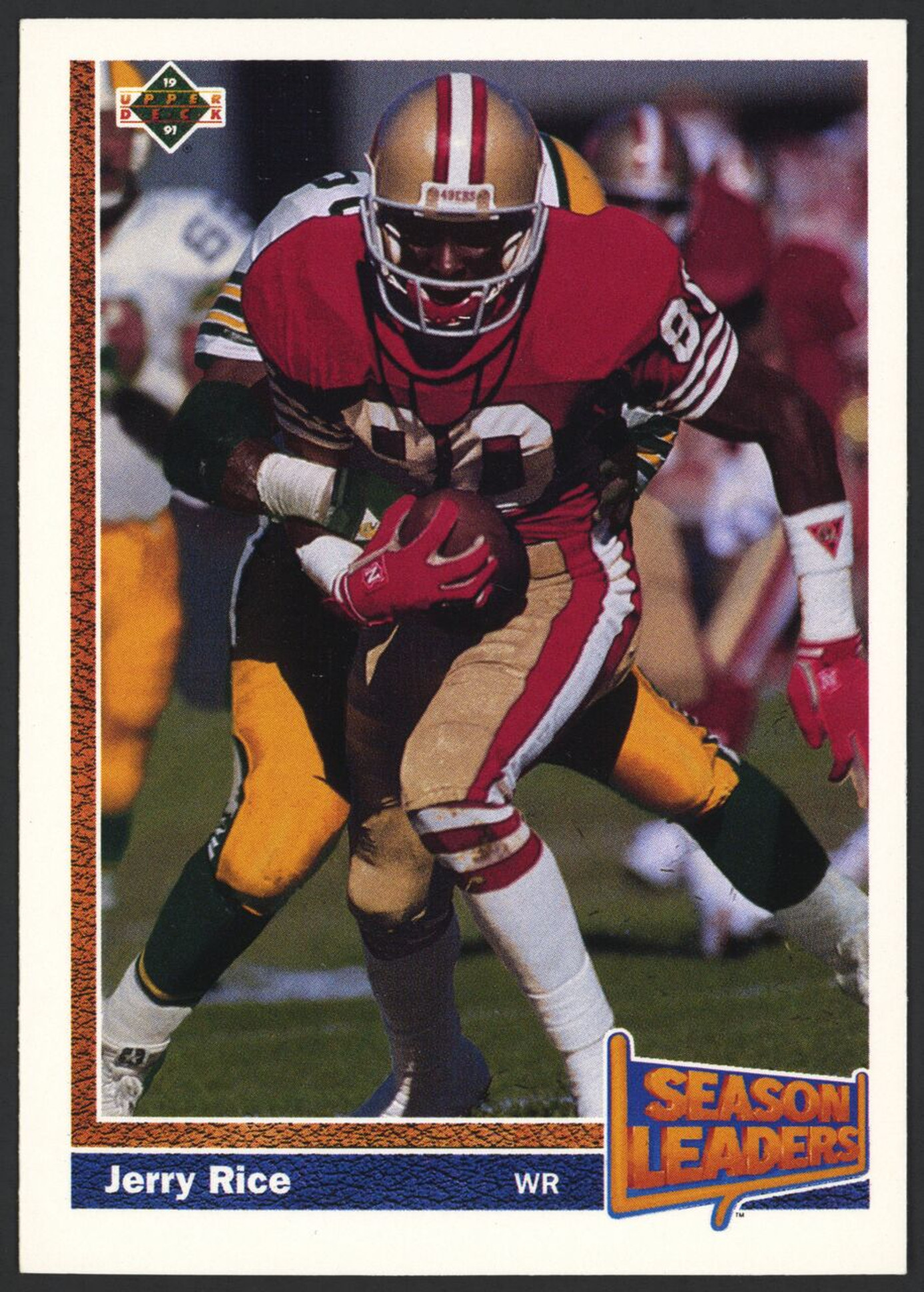 1991 Upper Deck #402 Jerry Rice 49ers EX