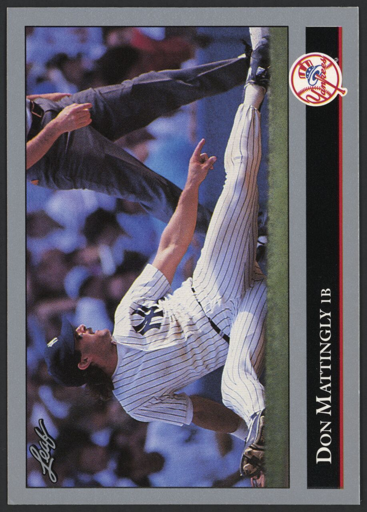 1992 Leaf Series 1 #57 Don Mattingly Yankees EX
