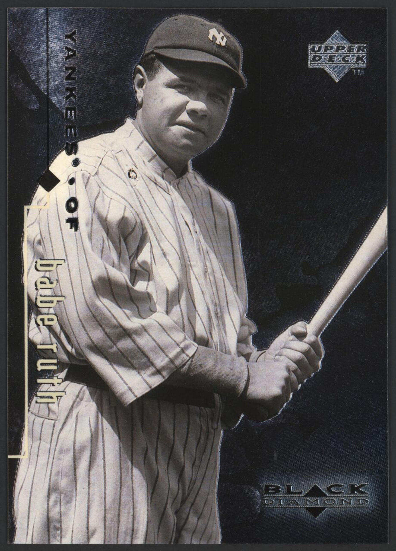 1999 Upper Deck Black Diamond #90 Babe Ruth Yankees EX