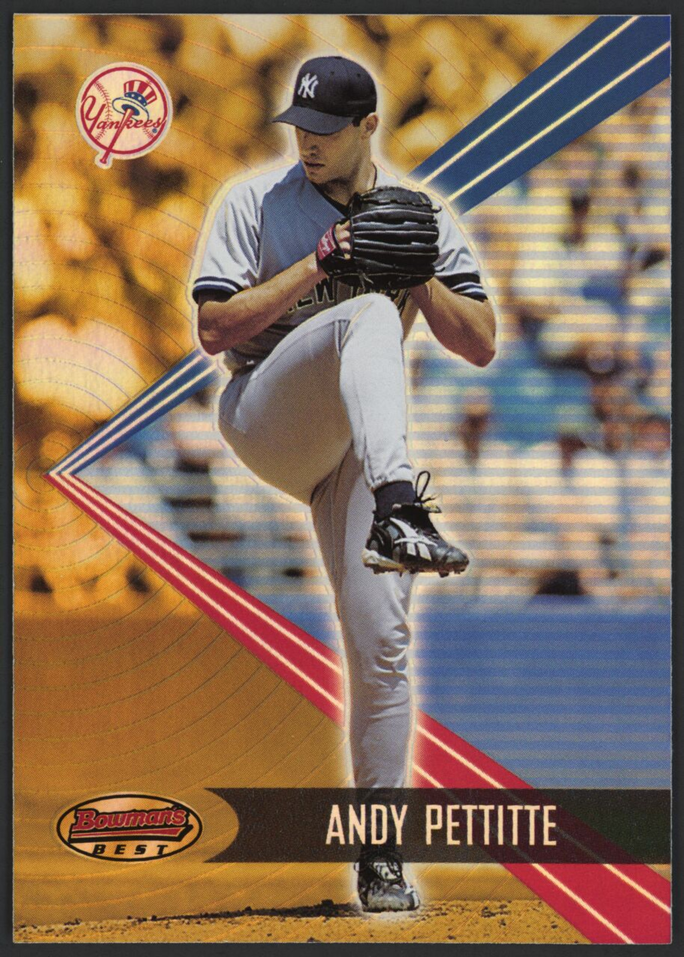 2001 Bowman's Best #44 Andy Pettitte Holo Yankees EX